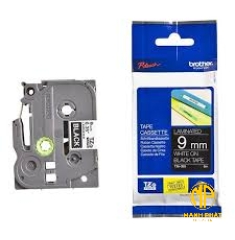 TZe-325	 - Nhãn TZe tiêu chuẩn - Chữ trắng trên nền đen 9mm