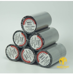 Ruy băng in mã vạch Wax 110mm x 300m| WAX110MMx300M