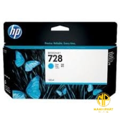 HP 728 300-ml Cyan Ink Crtg_3WX38A