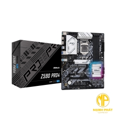 Mainboard ASROCK Z590 PRO4 (Intel Z590, Socket 1200, ATX, 4 khe Ram DDR4)