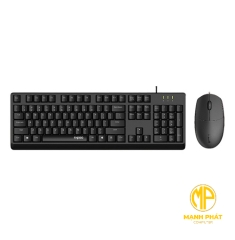Combo Bàn Phím và Chuột Rapoo X125SE Black Có dây