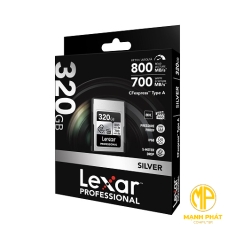 Thẻ nhớ Lexar (LCAEXSL320G-RNENG) Professional CFexpress Type A Silver Series 320GB
