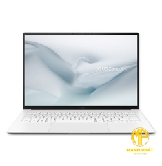 ASUS Zenbook S 14 UX5406AA-SU415WS (Ultra 9 386H | Ram 32GB | SSD 512GB | Intel® Graphics | 14 inch 3K OLED 120Hz | Win 11 | Office | Trắng)