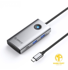 Hub đa năng 6 trong 1 cổng TypeC ORICO (PW11-6PCR-GY)