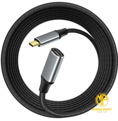 Cáp Type-C nối dài 2M Dtech DT-2922