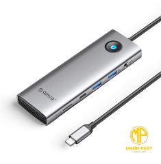 Hub đa năng 9 trong 1 cổng TypeC ORICO (PW11-9P25R-GY)