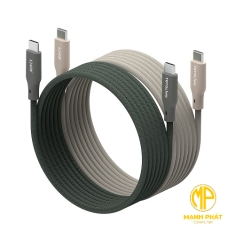 Cáp Totolink sạc nhanh truyền dữ liệu 2M T2402CC USB-C to USB-C Durable Fast Charging Data Transfer Braided Cable 240W