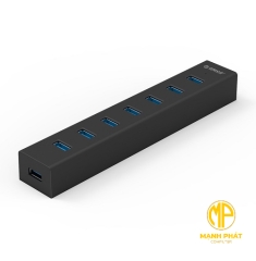 Bộ chia USB HUB 7 cổng USB 3.0 ORICO H7013-U3-AD-BK