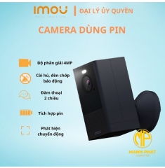 Camera WiFi Cell 2 IPC-B46LP Dùng Pin Của iMOU 4MP Không Dây 100%