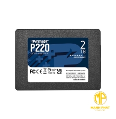 Ổ cứng Patriot SSD P220 2TB SATA3 2.5inch P220S2TB25