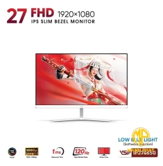 Màn Hình VSP IP2706SG Trắng (27inch IPS | 120Hz | VGA*1 | HDMI*1 | 1ms)