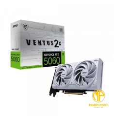 VGA MSI GeForce RTX 5060 8G VENTUS 2X OC WHITE (G5060-8V2CW)