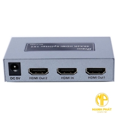 Bộ chia HDMI 1 ra 2 Dtech DT-7812 (2.0)