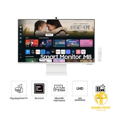 Màn Hình SAMSUNG M8 M80D LS32DM801UEXXV (32 inch VA 60Hz 4ms 4K Speaker màu trắng)