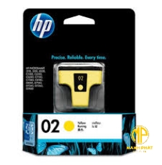 Mực in Phun màu HP 02 (C8773WA) Yellow – Màu vàng 
