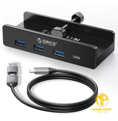 Bộ chia Type C ra 5 cổng USB 3.0 ORICO MH4PC-10-BK-BP