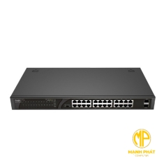 Thiết bị chuyển mạch Switch RUIJIE RG-ES126S-LP 24 Port 10/100Mbps + 1 Gigabit RJ45 Port + 1 Gigabit RJ45/SFP