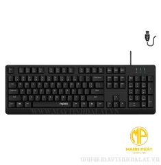 Bàn Phím Văn Phòng Rapoo Nk1500 Fullsize Màu Đen