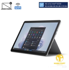 Microsoft Surface Go 4 (Intel N200 | Ram 8GB Memory | 64GB SSD | 10.5inch PixelSense Touchscreen Wi-Fi6  802.11ax) Bluetooth 5.1 Windows 11 Platinum)