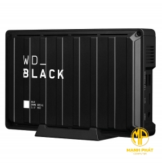 Ổ cứng gắn ngoài WD Black P10 (WDBA3P0080HBK-SESN) Game Drive 8TB USB 3.2 màu đen