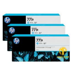 Mực in HP 771 3x775ml Light Cyan Ink Cartridge (B6Y28A)