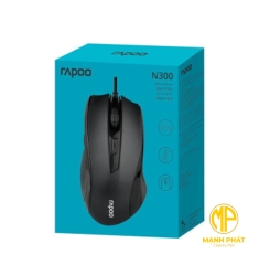 Chuột Rapoo N300 màu Đen (USB)