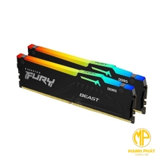 Ram Kingston 64GB 5200MT/s DDR5 CL40 DIMM (Kit of 2)  Beast RGB| KF552C40BBAK2-64	