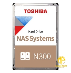 Ổ cứng HDD NAS Toshiba N300 18TB 3.5 inch 7200RPM SATA 512MB Cache (HDWG51JUZSVA)