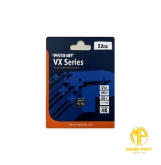Thẻ nhớ Patriot VX Series 32GB MICRO SDHC V30 w/o Adaptor (New)| PEF256GEP31MCX