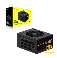 Nguồn Corsair (CP-9020257-NA) SF1000 1000W ATX 3.1 & PCIe 5.1 80 Plus Platinum - Full Modul