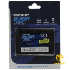 Ổ cứng Patriot SSD 2.5, Burst ELITE 120GB SATA III_PBE120GS25SSDR