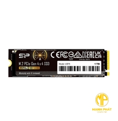 Ổ cứng SSD Silicon Power 1TB US75 Nvme PCIe Gen4x4 M.2 2280 SP01KGBP44US7505