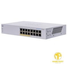 Cisco CBS110 Unmanaged 8-port GE, Partial PoE, Desktop, Ext PS - CBS110-8PP-D-EU