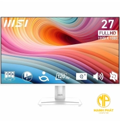 Màn hình MSI Pro MP275W E2 (27 inch Full HD IPS 120Hz 1 ms phẳng trắng)