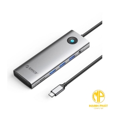 Hub đa năng 10 trong 1 cổng TypeC ORICO (PW11-10P-GY)
