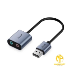 Cáp Chuyển USB Sound Loa + Mic Vỏ Nhôm 20cm Jasoz T-G169