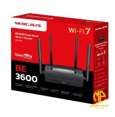 Bộ định tuyến Wi-Fi 7 băng tần kép BE3600 Mercusys MR25BE