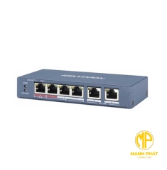 Switch POE GIGABIT 4 cổng PoE 1000Mpbs Hikvision DS-3E0505P-E/M