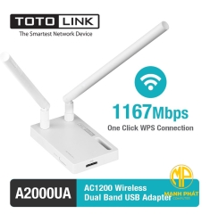 Thiết bị mạng Wireless ToToLink A2000UA