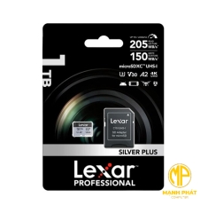 Thẻ nhớ MicroSDXC Lexar (LMSSIPL001T-BNANG) Professional Silver Plus UHS-I U3 1TB 205MB/s 