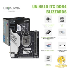 Mainboard Unika Blizzard H510M.Itx Wifi Ddr4 (Hỗ Trợ M2 Wifi)