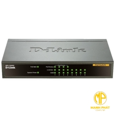 Switch D-Link DES-1008PA 8 Port Fast Ethernet PoE