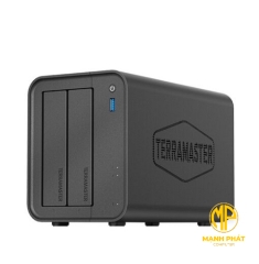 Thiết bị lưu trữ NAS TERRAMASTER F2-425 2 Bay Intel Celeron N5095