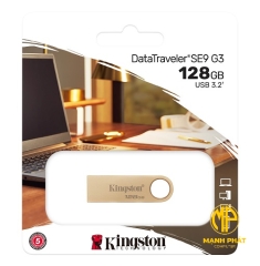 USB Kingston DataTraveler (DTSE9G3/128GB) 128GB 220MB/s Metal USB 3.2 Gen 1 DataTraveler SE9 G3