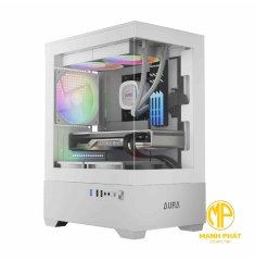 Vỏ case Gamdias AURA GC9 Elite ARGB WH CAAURAGC9MELWHGA 