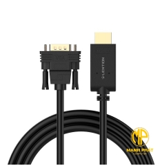 Cáp chuyển đổi HDMI sang VGA (1.8M) Lention HV-1.8M