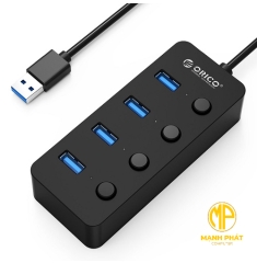 Bộ chia USB HUB 4 cổng USB 3.0 ORICO W9PH4
