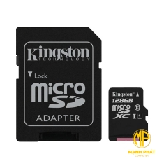 Thẻ nhớ 128GB Kingston Canvas Go 80R/45W U3– MicroSD SDCG2/128GB