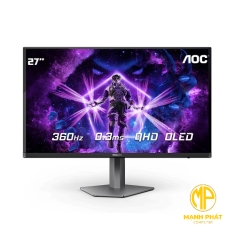 Màn hình AOC AGON PRO AG276QSD/79 | 27inch/QHD/OLED/360Hz/Speaker 2 x 5w 0.3ms
