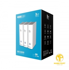Router Mesh TOTOLINK Wi-Fi 7 băng tần kép Gigabit BE3 BE3600 (3-pack)